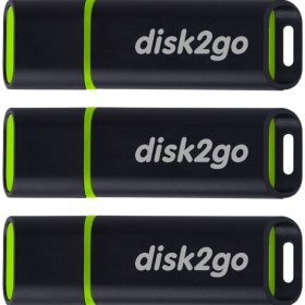 DISK2GO USB-Stick passion 2.0 16GB 30006496 USB 2.0 3 Pack