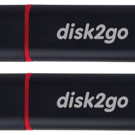 DISK2GO USB-Stick passion 2.0 8GB 30006571 USB 2.0 double pack