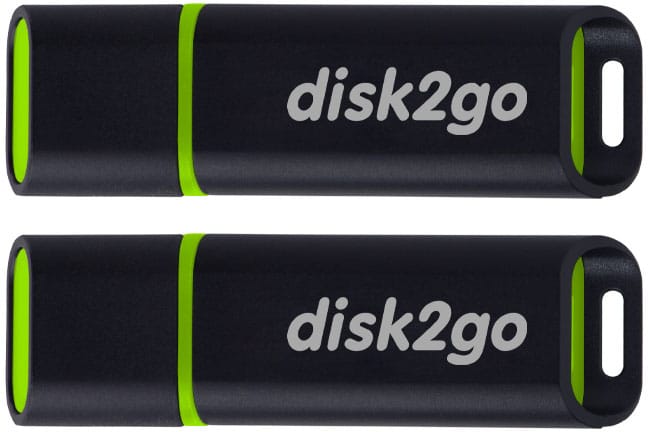 DISK2GO-30006572-7640111166863 DISK2GO USB-Stick passion 2.0 16GB 30006572 USB 2.0 double pack – Bild 1