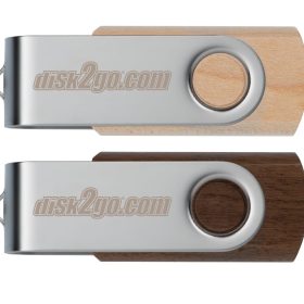 DISK2GO USB-Stick wood 8GB 30006668 USB 2.0 double pack