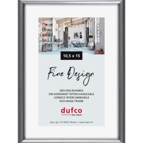 DUFCO Bilderrahmen 10.5x15cm 1400.40024 Fine Design silber