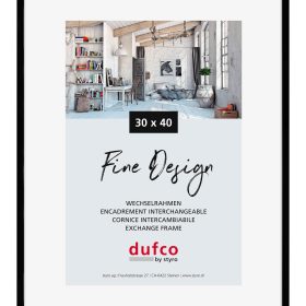 DUFCO Bilderrahmen 30x40cm 1400.40053 Fine Design schwarz