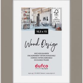 DUFCO Holz-Bilderrahmen 10.5x15cm 1610.80660 Toronto grau
