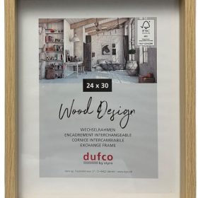 DUFCO Holz-Bilderrahmen 24x30cm 1610.80986 Fuji natur