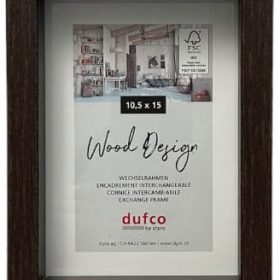 DUFCO Holz-Bilderrahmen 10.5x15cm 1610.80990 Fuji braun