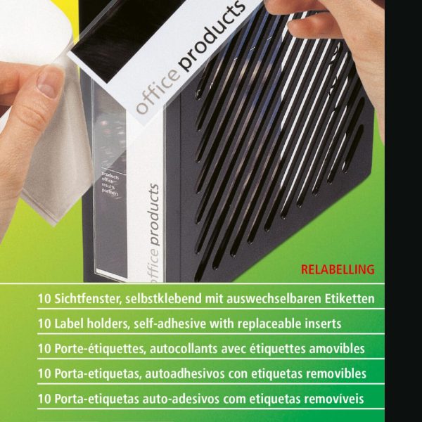 DUFCO Sichtfenster 50002.004 EasyFix 35x75mm 10 Stk.