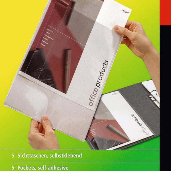 DUFCO Easyfix Sichttasche 50003.204 220x305mm A4,5 Stk.