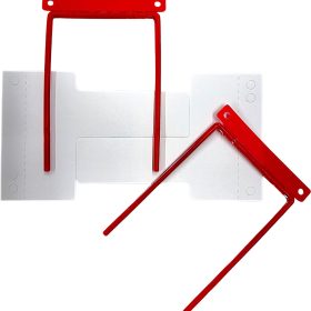 DUFCO Heftverschluss 51006.100 D-Clip rot 100 Stk.