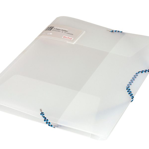 DUFCO Gummibandmappe A4 51500.03644 transparent Kunststoff
