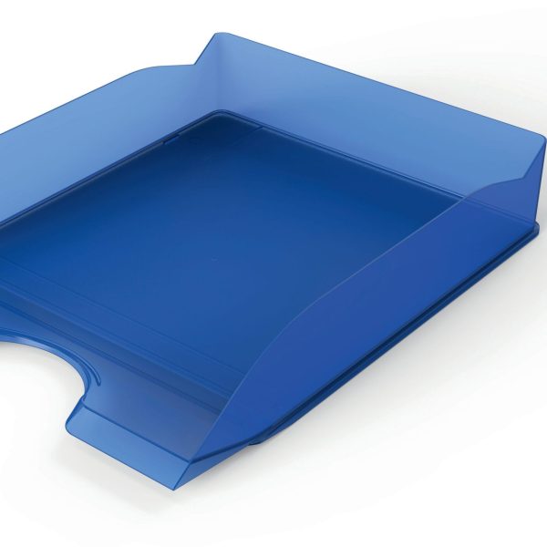 DURABLE Briefkorb Basic A4 1701674540 blau-transparent