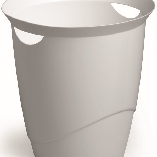 DURABLE Papierkorb Trend 1701710010 16L, weiss