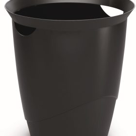 DURABLE Papierkorb Trend 1701710060 16L, schwarz