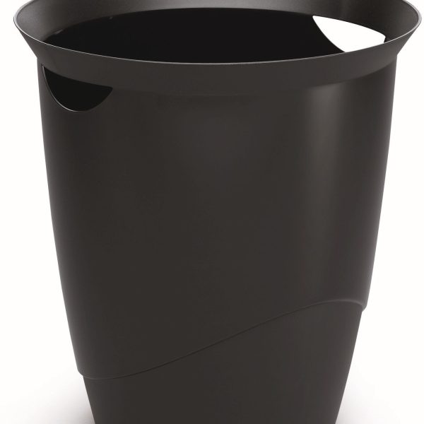 DURABLE Papierkorb Trend 1701710060 16L, schwarz