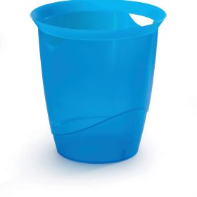 DURABLE Papierkorb Trend 1701710540 blau 16lt