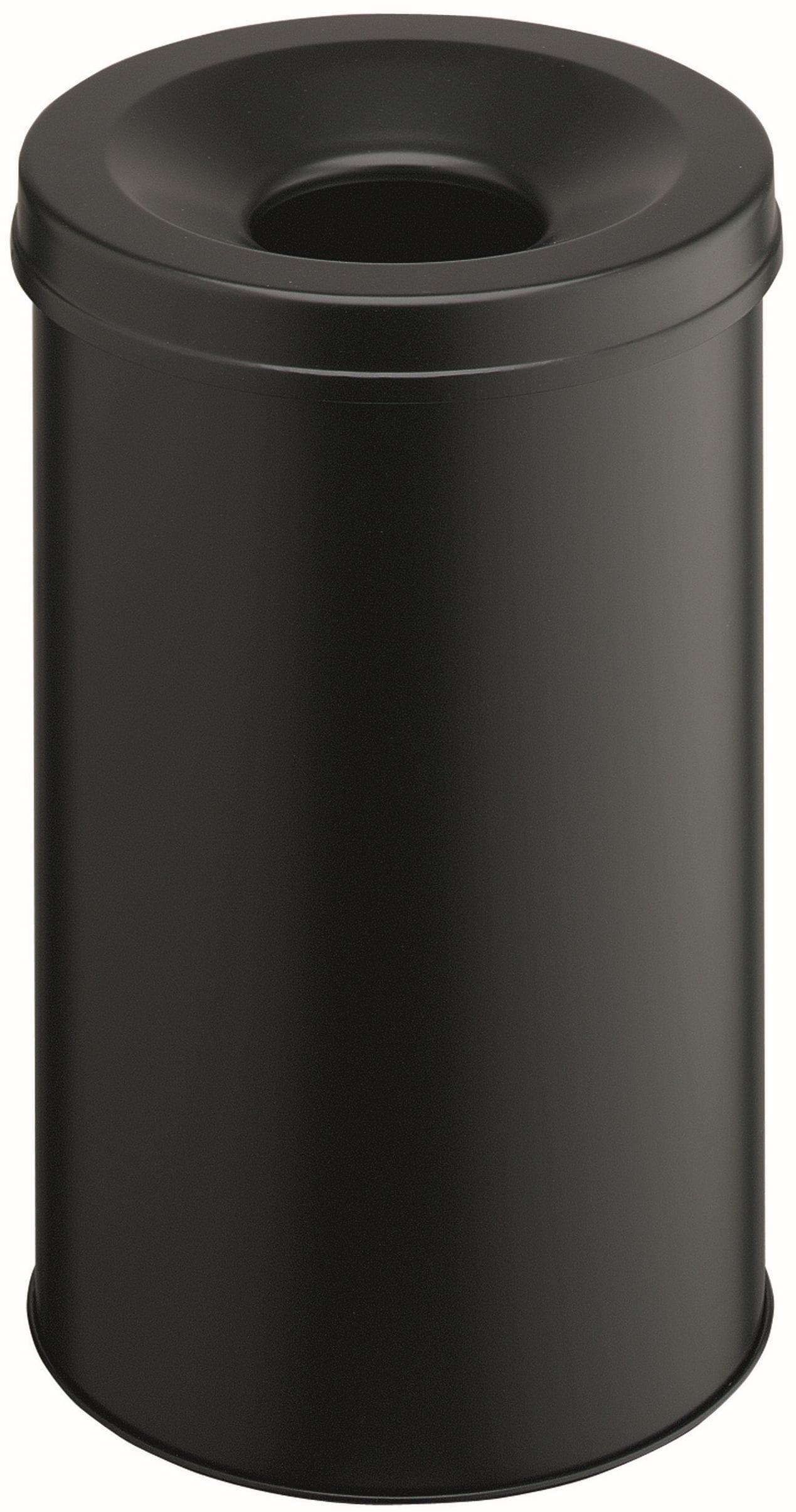 DURABLE-330601-4005546988542 DURABLE Abfalleimer Safe 330601 30L, schwarz – Hochwertig & günstig bei ShopDeca