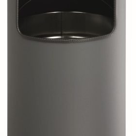 DURABLE Abfalleimer 333058 mit Ascher, 17L, anthrazit