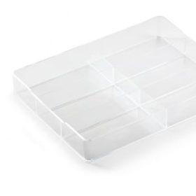 DURABLE Coffee Point Caddy 338419 Serviertablet glasklar