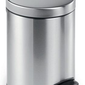 DURABLE Treteimer 5lt 340023 Edelstahl, 20x26cm