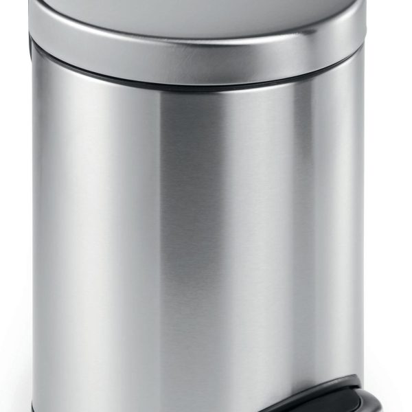 DURABLE Treteimer 5lt 340023 Edelstahl, 20x26cm