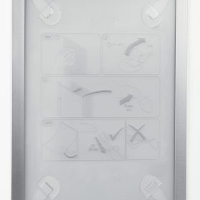 DURABLE Duraframe Wallpaper A4 484323 silber