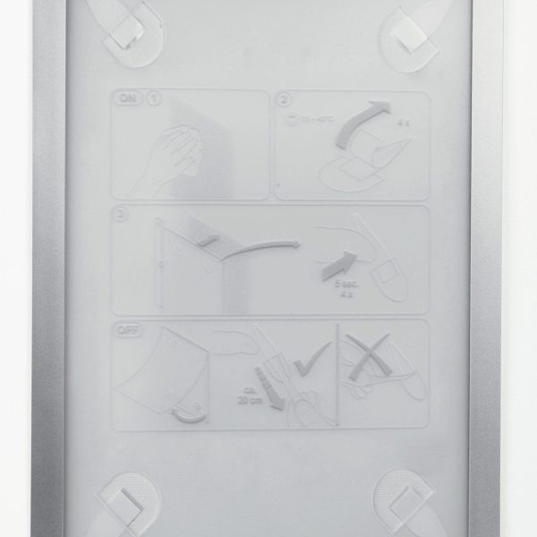 DURABLE Duraframe Wallpaper A4 484323 silber