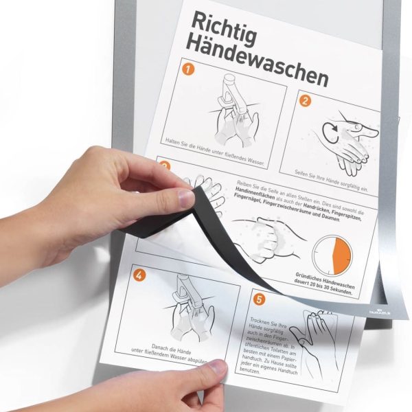 DURABLE Duraframe A4 489923 silber