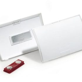 DURABLE Namensschild Click Fold 821219 mit Magnet, 40x75mm 10 Stk.