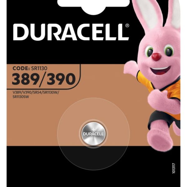 DURACELL Knopfbatterie Specialty 389/390 V389,V390,SR54,SR1130.1.5V