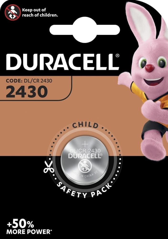 DURACELL-DL2430-5000394030398 DURACELL Knopfbatterie Specialty DL2430 CR2430, 3V – Hochwertig & günstig bei ShopDeca