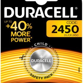 DURACELL Knopfbatterie Specialty DL2450 CR2450, 3V