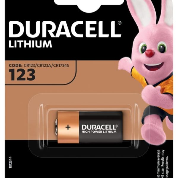 DURACELL Photobatterie Specialty Ultra Ultra 123 DL123A, EL123A, CR123A, 3V
