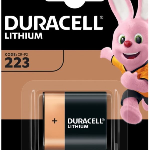 DURACELL Photobatterie Specialty Ultra Ultra 223 DL223, EL223AP, CR-P2, 6V