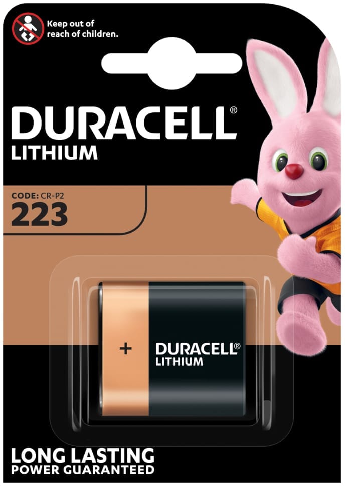 DURACELL-Ultra-223-5000394223103 DURACELL Photobatterie Specialty Ultra Ultra 223 DL223, EL223AP, CR-P2, 6V – Hochwertig & günstig bei ShopDeca