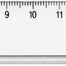 DUX Flachlineal SCOLA 20cm 81/20 Polystyrol