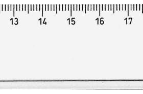 DUX Flachlineal SCOLA 30cm 81/30 Polystyrol