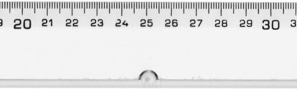 DUX Flachlineal SCOLA 50cm 81/50 Polystyrol