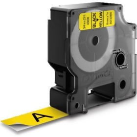 DYMO Schriftband D1 schwarz/gelb S0720880 19mm/7m