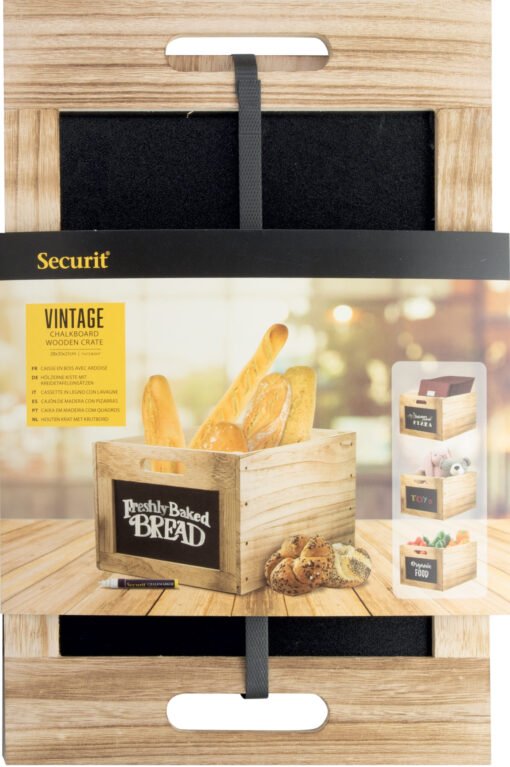 SECURIT Holzbox TABLECADDY CR-CB braun 21x35x28.3cm