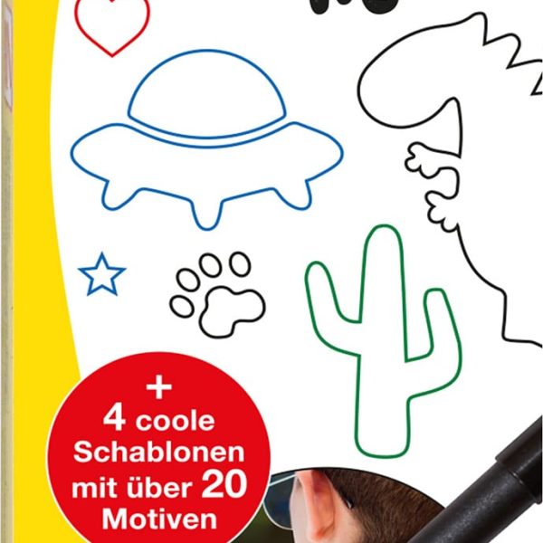 EBERHARD FABER Tattoostifte Set 559504 Kids, 4 Farben