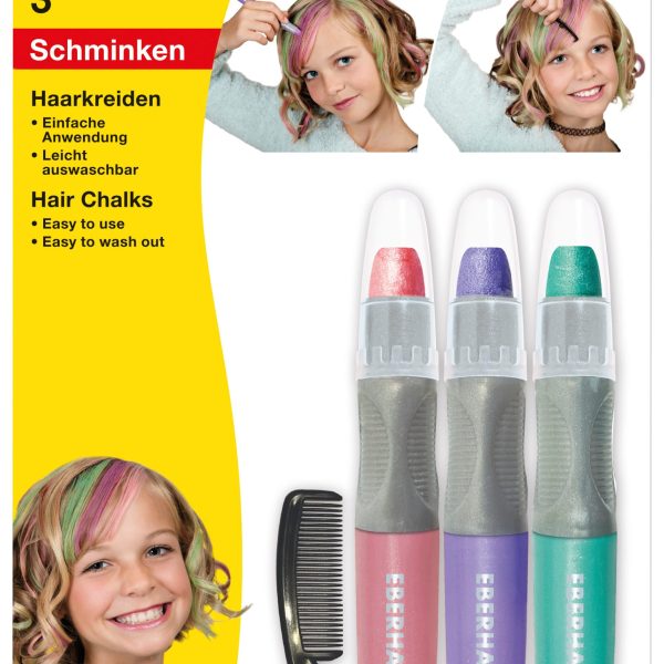 EBERHARD FABER Haarkreide Set 579202 Pastell