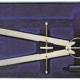 ECOBRA Geometrie-Zirkel 3754 vernickelt