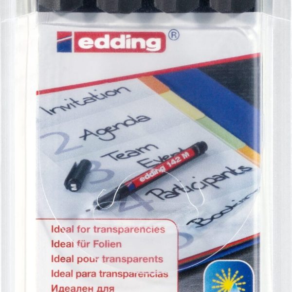 EDDING OHP-Marker permanent M 142-E4 4er Etui