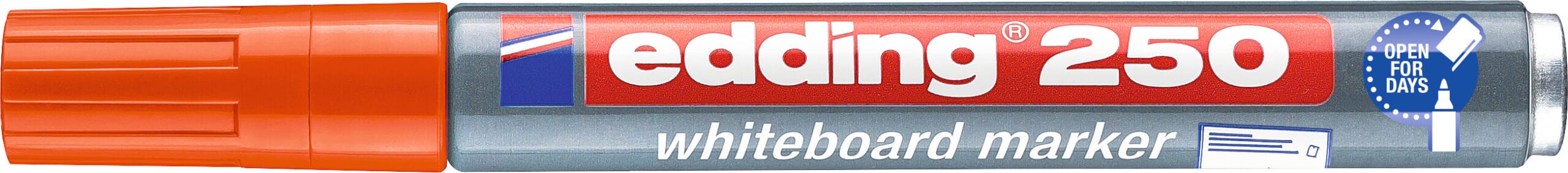 EDDING-250-6-4004764012961 EDDING Whiteboard Marker 250 1,5-3mm 250-6 orange – Hochwertig & günstig bei ShopDeca