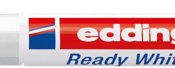 EDDING Permanent Marker 8046 4-8046049 Ready White Industry Pen