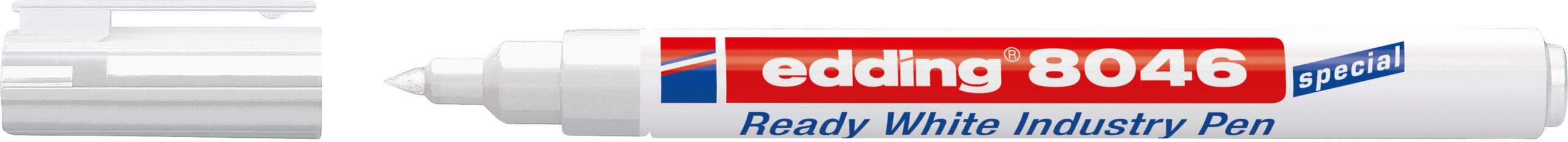 EDDING-4-8046049-4057305061089 EDDING Permanent Marker 8046 4-8046049 Ready White Industry Pen – Hochwertig & günstig bei ShopDeca