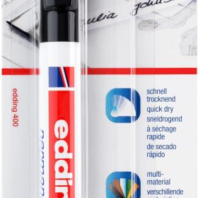 EDDING Permanent Marker 400 1mm 400BLI-1 schwarz Blister