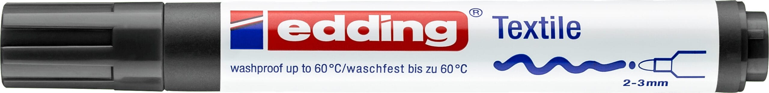 EDDING-4500-1-4004764014262 EDDING Textilmarker 4500 2-3mm 4500-1 schwarz – Hochwertig & günstig bei ShopDeca