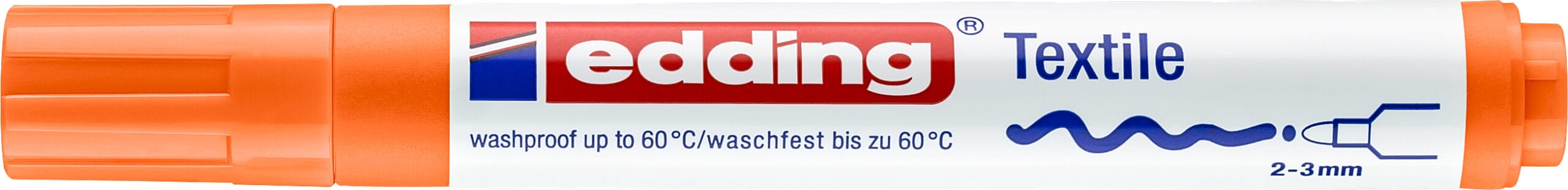 EDDING-4500-6-4004764014460 EDDING Textil-Marker 4500 2-3mm 4500-6 orange – Hochwertig & günstig bei ShopDeca