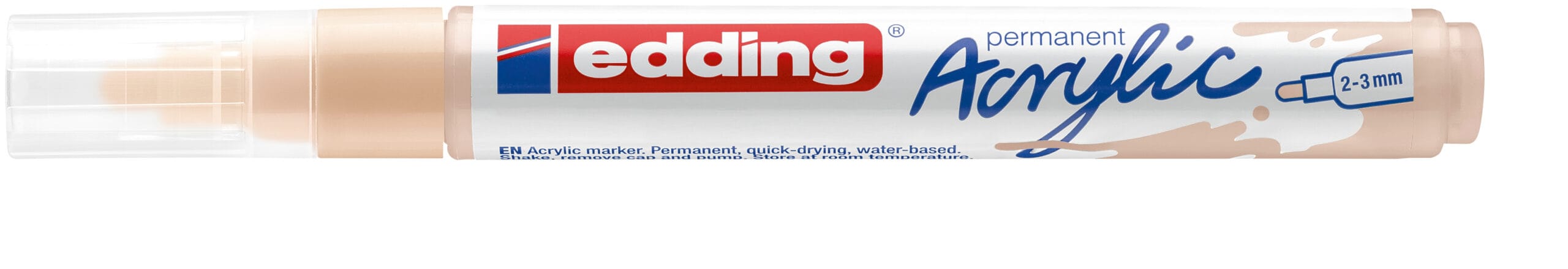 EDDING-5100-255-4057305027344 EDDING Acrylmarker 5100 2-3mm 5100-255 warmbeige – Hochwertig & günstig bei ShopDeca