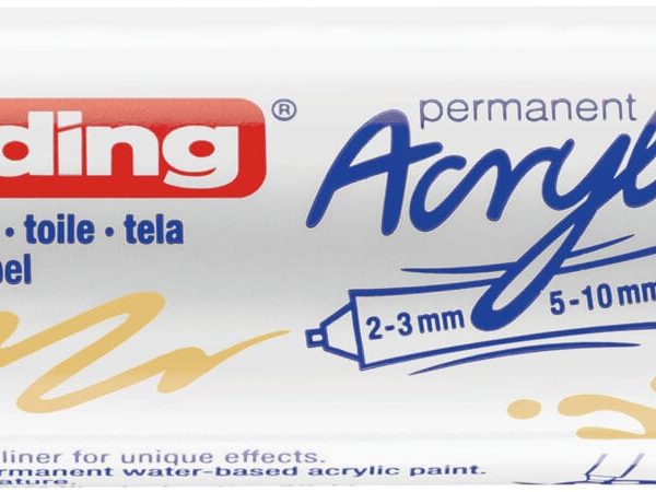 EDDING Acrylmarker 5400 double liner 5400-915 pastellgelb sdm